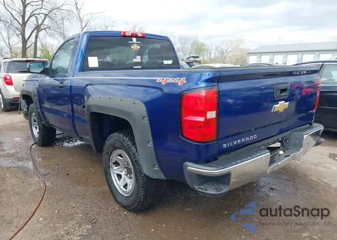 2014 Chevrolet Silverado 1500 Work Truck 2Wt из США, поврежденный, VIN 1GCNKPEH9EZ336725